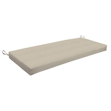 Taupe bench outlet cushion